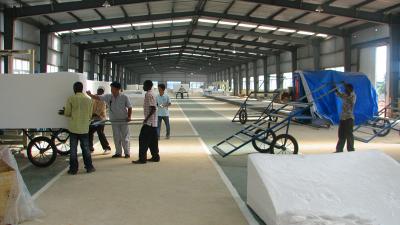 China 130KW PE Foam Net Making Machine , EPE Bags Foam Manufacturing Equipment for sale