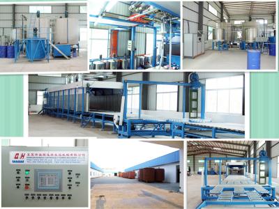 China Horizontal Continuous Foaming Machine , Mattress Polyurethane PU Foam Machine for sale