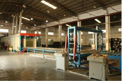 China Polystyrene Flexible Sponge Production Line / Continuous Foaming Machine For Mattress for sale