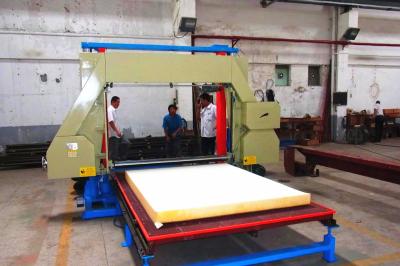 China Hydraulic Polyurethane Foam Cutting Machine For Sponge Sheet Automatic Control for sale