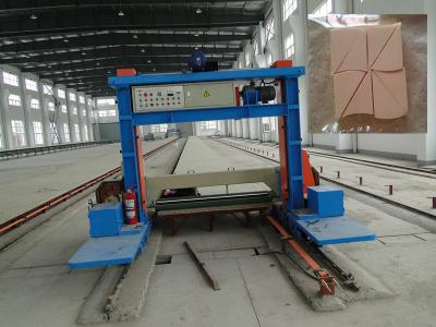 Chine 50 mètres automatiques de découpeuse d'éponge, trancheuse d'éponge de bande à vendre