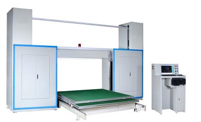 China Horizontal CNC Foam Cutting Machine With Oscillating Blade For Special Shape Foam for sale