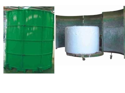 China Estrutura de formação de espuma moldando circular manual do aço do bloco de formação de espuma da esponja à venda
