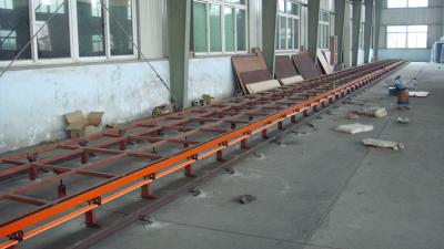 China Horizontaler Polyurethan-Schaum, der lange Schaum-Fördermaschine, Kran-Breite 1000-2300mm formt zu verkaufen