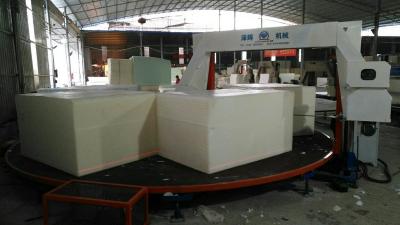 China Carrousel Splitting Foam Cutting Machine for Continue Horizontal Cutting Several Sponge Block for sale