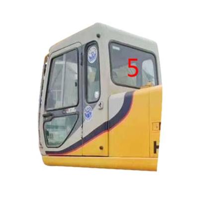 China HD820 Tempered KATO Glass Excavator Cabin Back Side NO.5 Windshield for sale