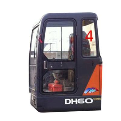 China A substituição de Rear Windshield Glass da máquina escavadora de DAEWOO DH55 moderou à venda