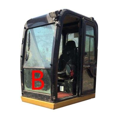 China CAT307E E307E Excavator Glass Replacement CATERPILLAR Cab  Front Down Position B for sale
