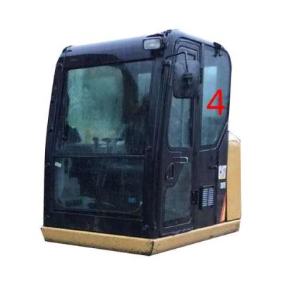 China Posición posterior NO.4 de la puerta izquierda del taxi de Window Glass CATERPILLAR del excavador de CAT307E E307E en venta