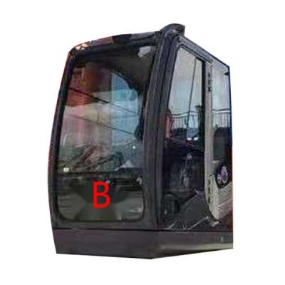 China Bending Resistant HITACHI Excavator Glass Front Down Digger Window Replacement for sale