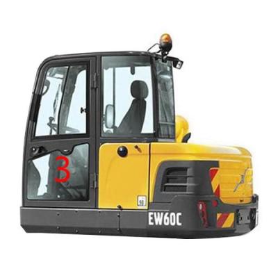 China EC60C EC60 Excavator Cab Glass VOLVO Left Door Lower Position NO.3 for sale