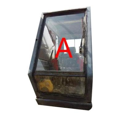 China SUMITOMO Excavator Cabin Windshield Tempered Glass ECE Mini Digger Glass Replacement for sale