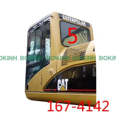 China 167-4142 CATERPILLAR Cab Glass Back Side Position NO.5 Tempered 5mm Thich for sale