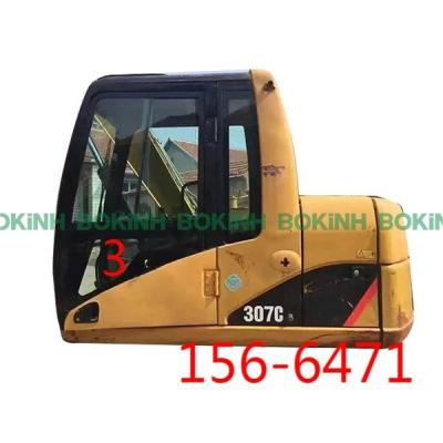 China 885mm Wide CATERPILLAR Cab Glass 156-6471 Left Door Lower Position NO.3 for sale