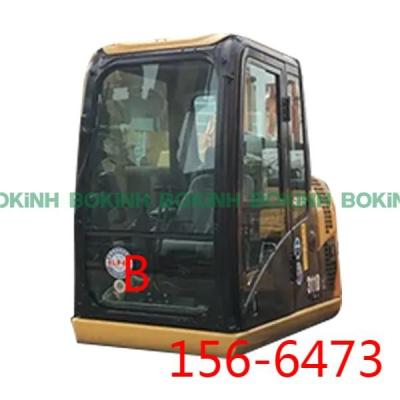 China DOT CATERPILLAR Cab Glass 156-6473 Front Dwon Position B Windshield for sale