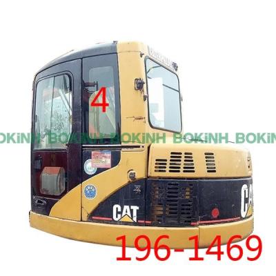 China 196-1469 Windshield CATERPILLAR Cab Tempered Glass Left Door Rear Position NO.4 for sale