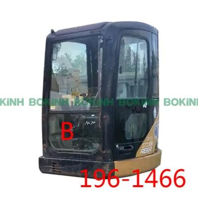 China 196-1466 Front Dwon Position B Windshield CATERPILLAR Cab Tempered  Glass à venda