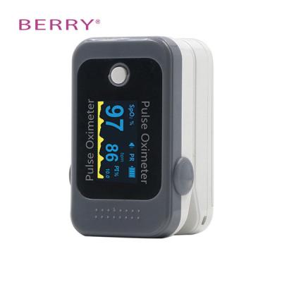 China Fingertip Home Pulse Oximeter OLED Screen Two Colors Precise Measurement for sale