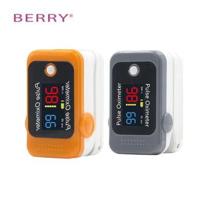 China Small Portable Finger Pulse Oximeter 58x34x30mm for sale