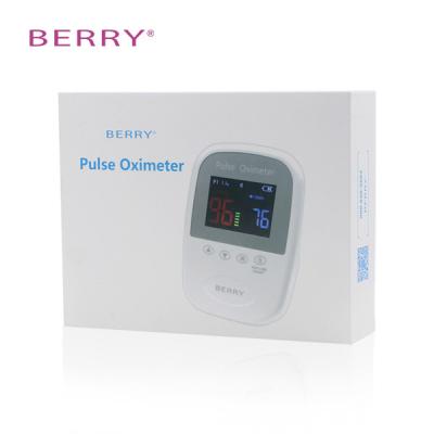 China Portable Pulse Oximeter Handheld SpO2 Pulse Rate Value Display for sale