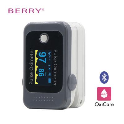 China Bluetooth Record In APP Fingertip Pulse Oximeter OLED Display for sale