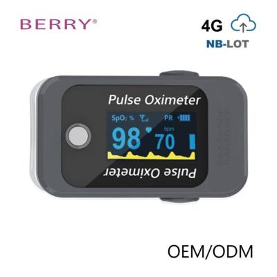 China CE0123 SpO2 4G Digital Fingertip Pulse Oximeter With LED Display for sale