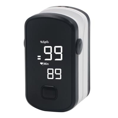 China CE Plastic Digital Fingertip Pulse Oximeter Removable Battery Power Supply for sale
