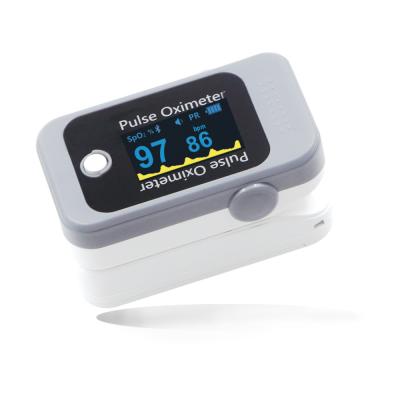 China SpO2 / PR Alarm Fingertip Pulse Oximeter With Auto Power Off Battery Life Real Time for sale