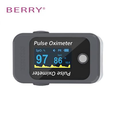 China Digital Fingertip Pulse Oximeter 2 AAA Batteries SpO2 Monitor For Medical Use for sale
