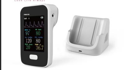 China CE paciente Handheld médico do monitor paciente do multiparâmetro do sistema de vigilância contínuo de Bluetooth à venda