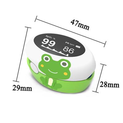 China Oximómetro de pulso infantil para niños Marca de medición precisa infantil Diseño portátil en venta