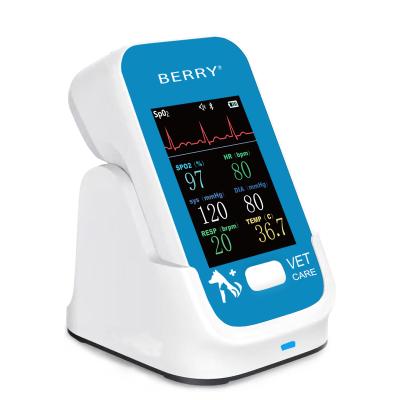 China Temp Monitoring And Diagnosis Veterinary Patient Monitoring Device with TFT LCD Screen for sale