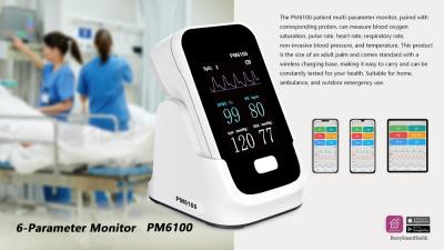 China Berry Smart Health Multi-Parameter-Patientenmonitor mit Bluetooth-Datenübertragung zu verkaufen