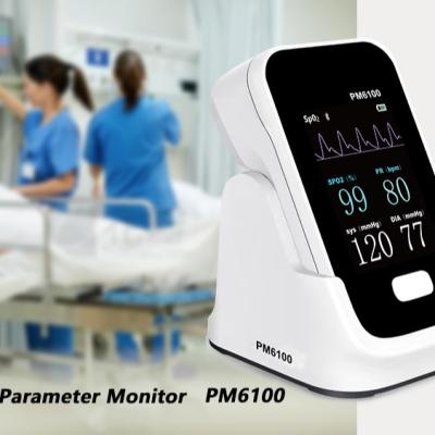 China Handheld Lightweight Multi Parameter Patient Monitor With WIFI Interface for sale