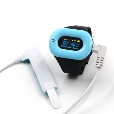 China PI Function Wearable Pulse Oximeter With Low Voltage Alarm Powered By 2 AAA Batteries for sale