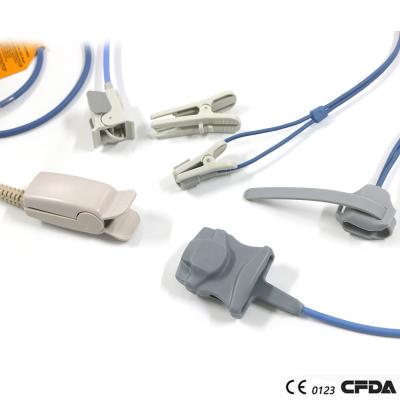 중국 Medical Adult Finger SpO2 Sensor Probe Accessories Compatible For Pulse Oximeter 판매용