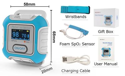 China Monitoreo de la respiración del sueño con batería ECG,spo2,OSA Ligero y asequible en venta
