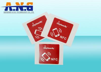 China El papel inalámbrico a todo color de Rfid Tags13.56 megaciclo/NFC Rfid marca el microprocesador ultraligero de C con etiqueta en venta