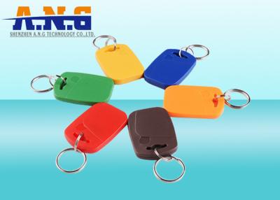 China Plastic Proximity Rfid Key Fob Waterproof For Entry Access Control System for sale