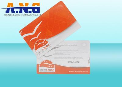 China Paper Custom Printed Cards Contactless Rfid Card 13.56Mhz For Ticket for sale