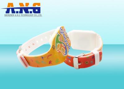 China CE  216 Cartoon Logo Rfid Wristbands Watch Access Control for sale