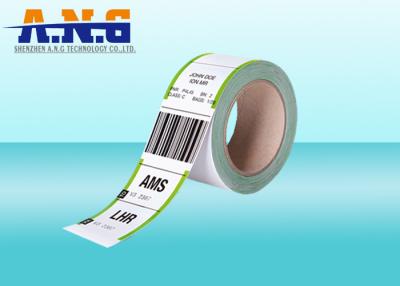 China Generation 2 Airline Luggage ID UHF Rfid Tag with Adhesives , Long Range for sale