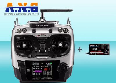 中国 AT9S PRO 10/12 Channels 2.4GHz RC Radio Transmitter and Receiver R9DS Remote Controller for Fpv Racing Drone 販売のため