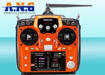 中国 Newest Product At10II 12 Channels RC Transmitter Radio Remote Controller for Bait Boat Quadcopter 販売のため