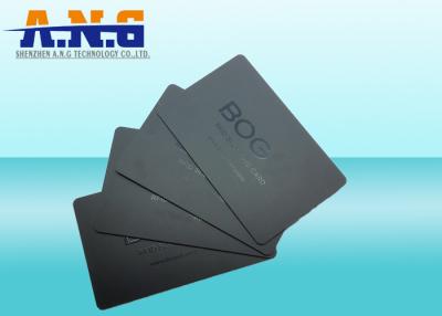 Chine Carte de PVC de garde du scanner CR80, RFID bloquant la carte pour le degré de sécurité de portefeuille à vendre