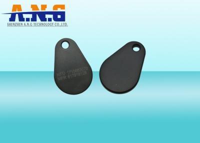 China ISO14443A Pear Glassfiber Rfid Key Tag For Identification,Silk Screen Printing for sale