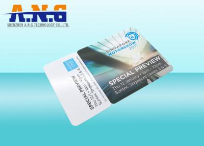 China ISO14443A Plastic  EV2 Smart Cards Custom Printing 13.56Mhz for sale