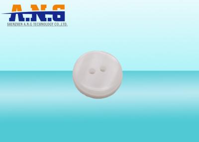 China 860-960Mhz Micro Size Washable RFID UHF Laundry Button Tag For Cloth Tracking for sale