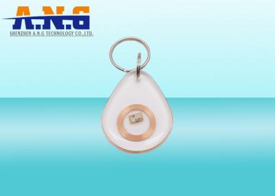 China 125kHz Transparent RFID Key Tag Low Frequency ID Card for Access Control for sale
