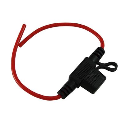 China 15A 16AWG Wire In-line Car Automotive Mini Blade Fuse Holder Fuseholder +Fuse for sale